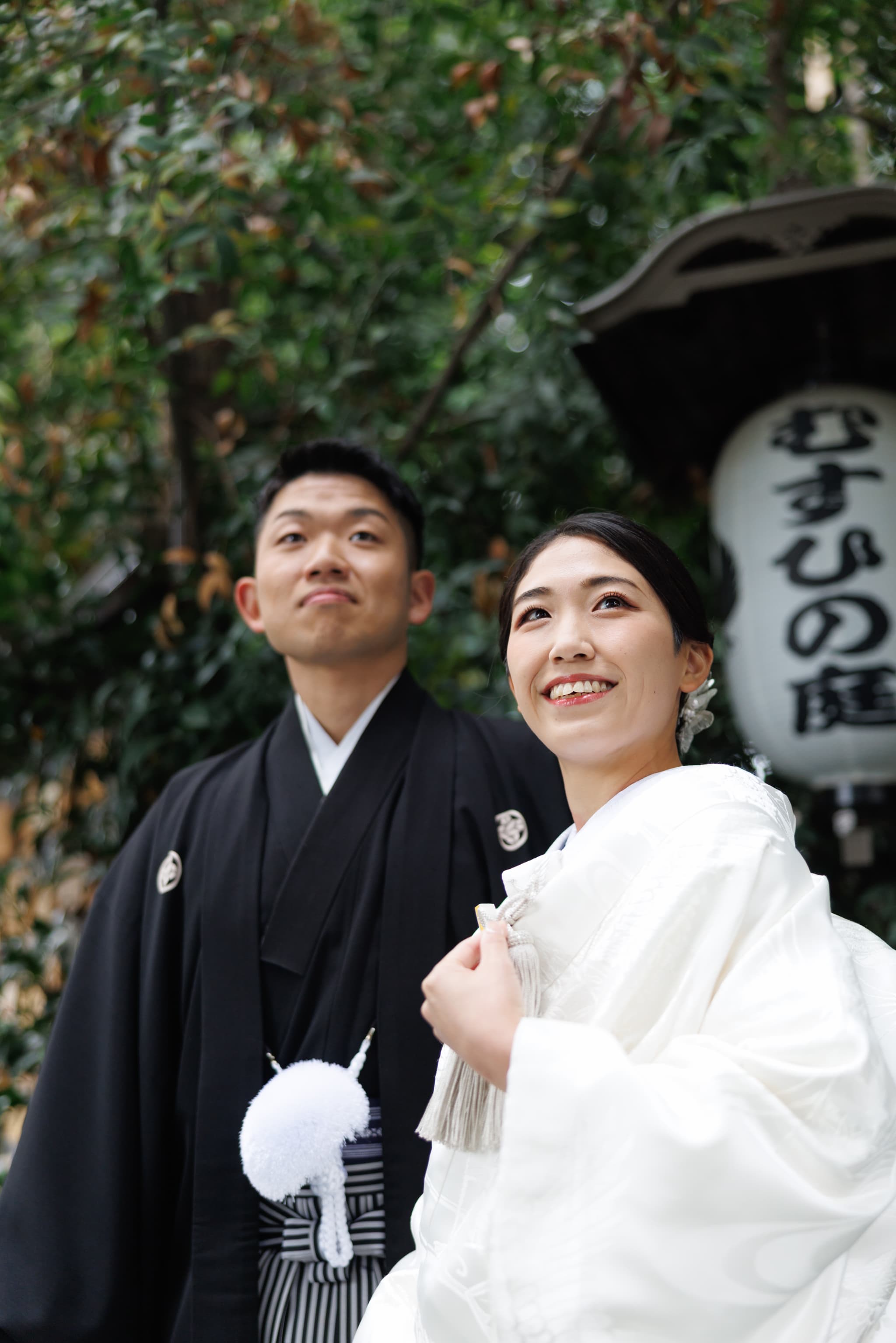 川越熊野神社で叶える、凛とした神前式ロケーションフォト
